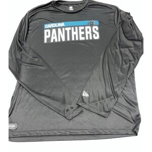 Carolina Panthers New Era Black Combine Authentic Dri-Tek Long Sleeve Shirt‎